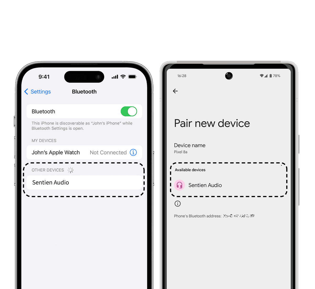Connect to your device